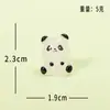 Micro Paisaje Creativo Lindo Panda que Brilla en la Oscuridad Figura Decoración DIY Accesorios Adornos de Escritorio de Alta Gama
