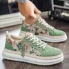 Zapatos de Lona para Hombre Dropshipping, Nuevos de Verano Estilo Coreano Versátiles de Caña Baja para Hombre Deportivos Casuales para Exteriores Zapatillas de Lino de Moda