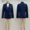 Sitio Independiente Europeo y Americano Transfronterizo 2026 Amazon Otoño e Invierno Estilo Occidental Doble Botonadura Elegante para el Trabajo Blazer de Mujer de Venta Caliente