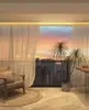 Nuevo fondo cálido 3D en vivo para interiores de mujer, fondo de tela para fotos de mano rápida, móvil