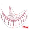 Red de Bolsillo Triangular para Juguetes de Niños Juguete de Peluche Cuerda de Algodón Tejido a Mano Encaje Hamaca Colgante de Almacenamiento