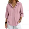 2026 Otoño Nuevo Sudadera Informal de Manga Tres Cuartos de Color Sólido Suelta para Mujer, Comercio Exterior Transfronterizo de Amazon Europeo y Americano
