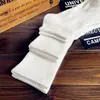 Calcetines 100% Algodón Puro de Algodón de Xinjiang, Calcetines Deportivos para Hombre y Mujer, Color Sólido Negro y Blanco, Primavera y Otoño, Todas las Estaciones, Calcetines Cortos Antiolor para Parejas Estudiantes
