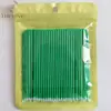 Fabricante Transfronterizo Yl Hisopos de Algodón para Injerto de Pestañas Palillos Limpiadores Maquillaje de Ojos Hisopos de Algodón para Pestañas Postizas Herramientas de Belleza para Tatuajes