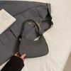 Ins Super Caliente Popular en Internet Bolso Pequeño para Mujer Bolso de Mano de Charol para Mujer Estilo Nuevo Bolso Sencillo para la Axila Bolso de Hombro con Cadena