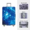 Funda Protectora para Maleta de Seda de Leche, Funda para Maleta de Viaje, Funda para Maleta Estampada, Funda Elástica Engrosada para Equipaje, Maleta de Ruedas