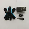 Kit de Disparo con Teléfono para Montaje en Barbilla de Casco de Motocicleta Soporte de Correa de Barbilla para Casco Gopro Dji