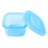 Caja de Almacenamiento para Refrigerador Transparente de Alta Transparencia con Tapa Sellada Grado Alimenticio Crisper de Comida Cuadrado Crisper de Silicona