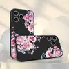 Aliexpress Venta Caliente Transfronteriza Funda Retro Acuarela Floral para Teléfono al por Mayor Iphone17/18Promax Funda Anticaídas