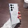 Funda de Teléfono Magnética Rosa Fresca y Versátil con Lazo para Samsung S25+ Funda de Teléfono de Verano al por Mayor