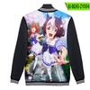 Nuevo caballo transfronterizo Niang PrettyDerby Marea coreana uniforme de béisbol chaqueta de estudiante fábrica al por mayor