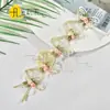 Bordado de Encaje Hecho a Mano DIY Hada Vainilla Rosa Flor 3D Adhesiva Adorno de Encaje Ropa Infantil Accesorios Hanfu