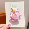 Goma para el pelo tipo moño de bebé con cuadros de estrella de cinco puntas estilo coreano, Cuerda para el pelo a cuadros linda para niñas, Accesorio para el pelo que no daña el cabello