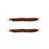 1:12 Muñecas Casa de Muñecas Accesorios para Disparos Rojo, Blanco, Rojo y Verde Bufanda Mini Tejida Decoración Navideña