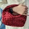 Bolsas de Bolinho Europeias e Americanas da Moda, Bolsas Croissant Trançadas à Mão com Nó, Bolsas de Mão de Luxo, Bolsas de Jantar, Nuvens