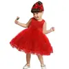 2026 Nuevo Vestido de Pasarela para Niñas de Amazon Vestido de Princesa Infantil Ropa Infantil Bordada para Halloween Vestido Tutú