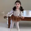 Nuevo conjunto de ropa de estar para niños de algodón puro, sin costuras y con Lycra, unisex, grado A, con diseños de dibujos animados, adecuado para usar en otoño como conjunto de camiseta de manga larga y pantalones o pijama