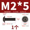 Tornillos de Acero Inoxidable 304 Cabeza Redonda Hexagonal con Arandelas M2M2.5M3M4M5M6M8M10