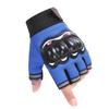 Guantes de motocicleta directos de fábrica para adultos hombres y mujeres protector de mano articulación de la muñeca medio dedo dedo completo partículas en la palma antideslizante