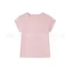 Pijama de Verano Delgado de Manga Corta Cómodo que se Puede Usar como Ropa de Casa. Tops Sencillos de Color Sólido Estilo Coreano Frescos y Versátiles