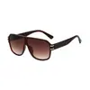 2026 Moda Europea y Americana Nueva Gafas de Sol Integradas con Montura Cuadrada para Mujer, Gafas de Sol Personalizadas para Hombre con Protección UV para Exteriores, Transfronterizo