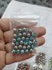 Acessórios de Aço Inoxidável Joias para Piercing Contas de Aço de Reposição DIY com Strass Bola de Aço Anel para Umbigo Brincos Studs Studs para Língua Fixação de Strass DIY