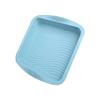 Molde para pastel de silicona cuadrado con borde transfronterizo, molde para hornear pasteles, molde de silicona para mousse, plato para pastel, molde para hornear pan