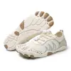 Sapatos de cinco dedos para esportes ao ar livre transfronteiriços, sapatos de água leves de secagem rápida, sapatos de praia para natação para casais, sapatos respiráveis para trilha em riachos