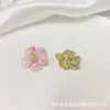 Nuevos Botones Metálicos Coloridos de Flor de Gama Alta para Abrigo, Suéter, Traje de Punto, Cárdigan, Vestido, Botones Estilo Chino