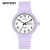 SANDA Reloj Más Vendido para Hombres y Mujeres Moda Estilo Pequeño Fresco Reloj Infantil Estudiante Examen Impermeable Deportivo Reloj de Cuarzo