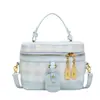 Yendo al trabajo con un bolso pequeño cuadrado, Nuevo bolso cruzado de nicho para mujer Primavera 2026, Moda estilo coreano Bolso de hombro simple