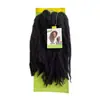 Tranças Marley Cabelo Afro Crespo Cacheado Dreadlocks Lagarta Extensões de Cabelo Perucas Africanas 16"