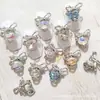 Nuevos Accesorios de Aleación Ovalados con Lazo de Celebridad de Internet para Uñas Lz Lujo Ligero Cojín de Lazo Decoración de Uñas con Pedrería Venta al por Mayor