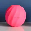 Bálsamo Labial Rellenable Directo en Tubo 7g, Exfoliante Esférico de Vaselina, Tubo de Cera Labial de Dibujos Animados, Tubo de Pintalabios, Caja, Bálsamo Labial Esférico DIY para Niños
