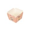Copo Quadrado Descartável Resistente a Altas Temperaturas para Bolo, Porta-Copos de Papel para Chiffon de Hokkaido, Copo para Forno, Copo para Muffin 100