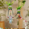 Decoraciones para Colgar en la Puerta del Festival del Bote del Dragón, Bolsitas de Ajenjo Tejidas en Bambú, Pequeños Adornos para Manijas de Puerta de Interior, Decoración de Atmósfera de Escena