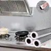 Pegatinas a Prueba de Aceite para Cocina Resistentes a Altas Temperaturas Gabinete Impermeable a Prueba de Humedad Papel Tapiz Autoadhesivo Papel de Aluminio Papel de Aluminio Venta al por Mayor