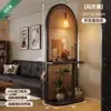 Divisor de Pantalla Tejido de Ratán Madera Maciza Usado Sala de Estar Entrada Directamente Frente a la Puerta Pantalla Base Pasillo Dormitorio Nuevo Estante de Almacenamiento de Arte