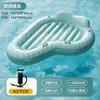 Nueva cama de agua inflable de PVC, engrosada y fresca, balsa flotante para piscinas, portátil y plegable para exteriores, bote inflable para flotar de ocio