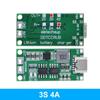 Módulo de reforço 2s/3s/4S 1-4A Módulo de carregamento de bateria de polímero de lítio tipo C DC 3-6V