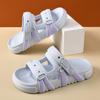 Novedad de Verano Chanclas para Mujer, Chanclas Transpirables Antideslizantes, Sandalias de Playa Camping Estilo Eva Suela Gruesa Resistentes al Desgaste para Pareja