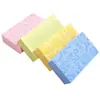 Esponja de Baño Forma de Escama de Pescado PVA Rectangular Coloreada para Moler al por Mayor de Fábrica Que No Lastima la Piel