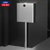 Tanque de agua de acero inoxidable 304 para inodoro doméstico, taza de baño para agacharse, tanque de agua para inodoro, caja de ahorro de agua para inodoro de pared