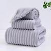 Gorro Secador de Pelo de Vellón Coral con Rayas de Caramelo Suave Absorbente Engrosado Sin Pelusa Rayas de Caramelo Hogar Absorbente Gorro Secador de Pelo