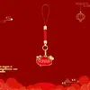 Lanyard para Teléfono Móvil y Llavero Cultural y Creativo del Día Nacional Tema Patriótico Tendencia China Colgante para Bolso Pequeños Regalos Conmemorativos de Actividad
