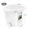 Cubo para Jugos Cubo para Té de Leche con Grifo para Vendedores Ambulantes Comercial Gran Capacidad Cubo para Bebidas Jugo de Ciruela Limón Agua Fría Hervidor de Agua Helada