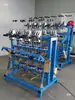 Estante para desenrollar alambre trenzado estante de tensión vertical para alambre eléctrico alambre eléctrico pistola de tensión automática pasiva de múltiples cabezales para manojo de alambre trenzado
