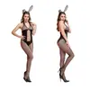 Explosivo Europeu e Americano Tamanho Grande Pendurado no Pescoço Peça Única Pijama Sonolento Tentação Abertura Lateral Roupas de Renda de Peça Única para Role-playing Feminino