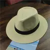 Chapéu de Palha Grande de Aba Larga para Meia-idade e Idosos Proteção Solar de Verão Chapéu de Sol Chapéu de Palha Panamá Chapéu de Verão Masculino Chapéu Masculino