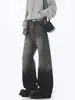 Ropa para Hombre Maple House / Nueva Colección Otoño: Jeans Versátiles de Peso Pesado Estilo Callejero Americano, Largo hasta el Suelo, para Hombres y Mujeres, Corte Holgado, Ligeramente Acampanados